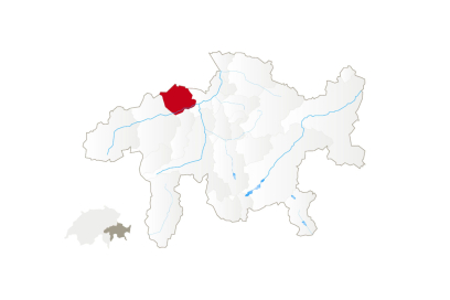 Karte Flims Laax Falera (© Graubünden Ferien) Karte Flims Laax Falera