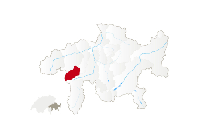 Karte Vals (© Graubünden Ferien) Karte Vals