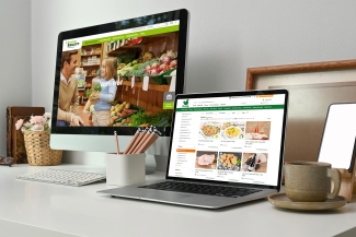 Mockup Onlineplattformen (© Adobe Stock) Mockup Onlineplattformen
