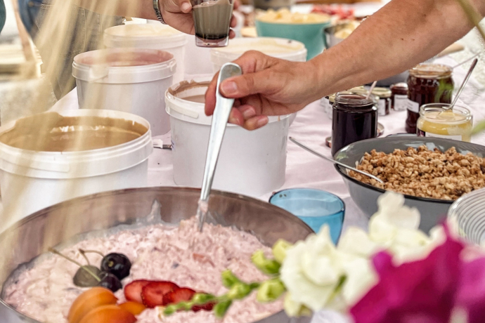 Einfach aber echt und gut. Buffet am 1. August (© Prezis GmbH, www.prezis.gmbh) Einfach aber echt und gut. Buffet am 1. August
