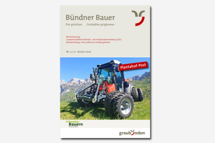 Teaser Bündner Bauer Fachzeitschrift