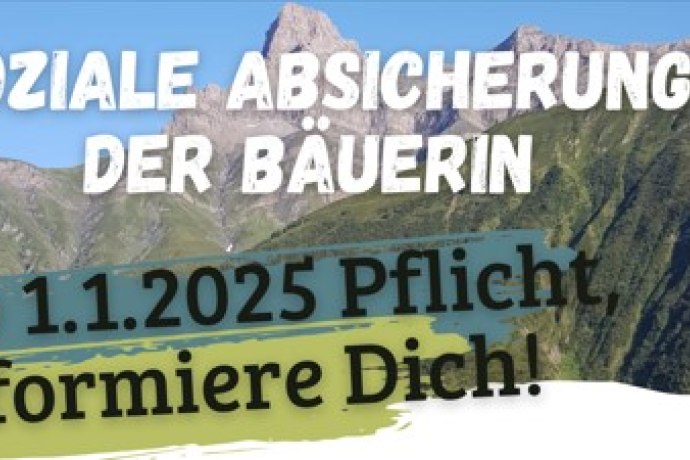 Soziale Absicherung der Bäuerin