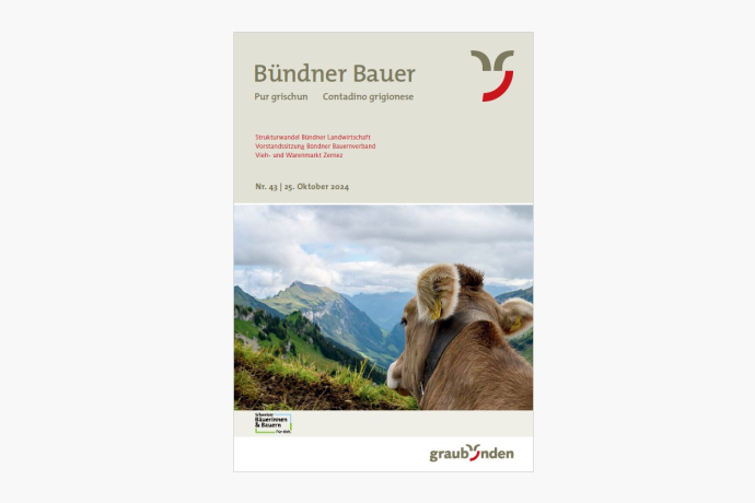 Titelbild Bündner Bauer Nr. 43 2025