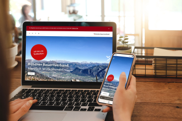 Mockup neue Webseite 